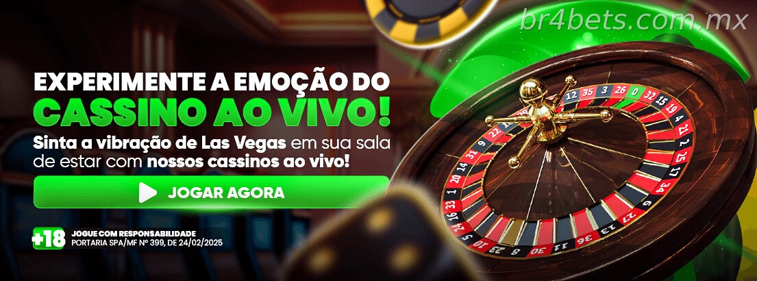 Cassino ao vivo na br4bet