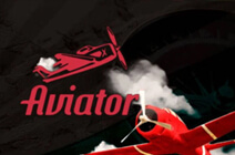 Avião do Aviator vermelho