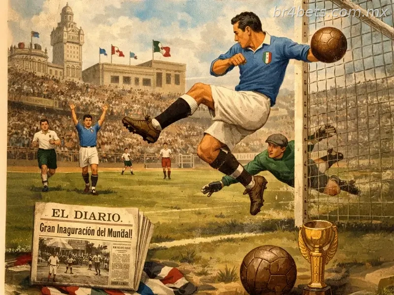 Primeiro gol da história da Copa
