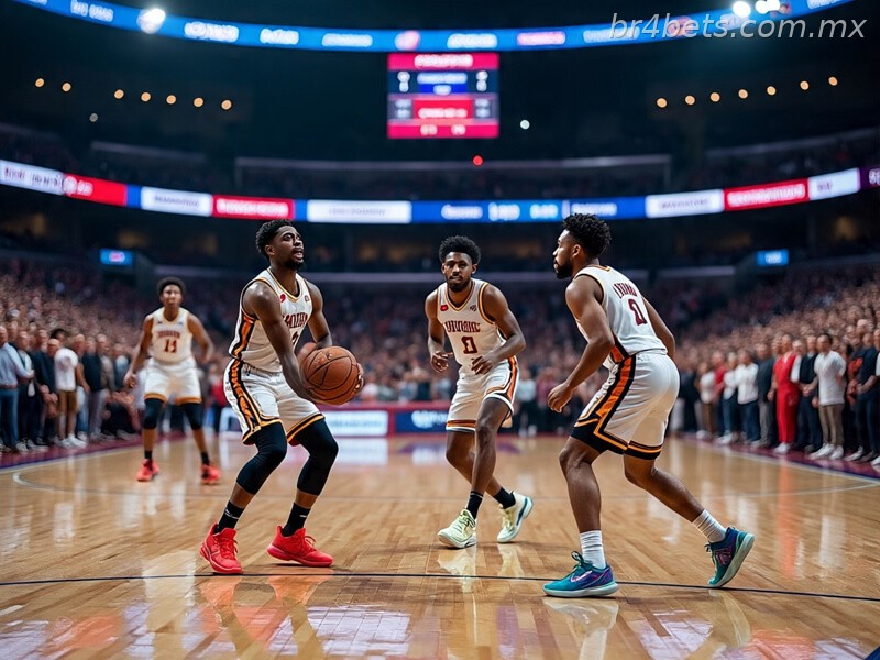 jogando basquete