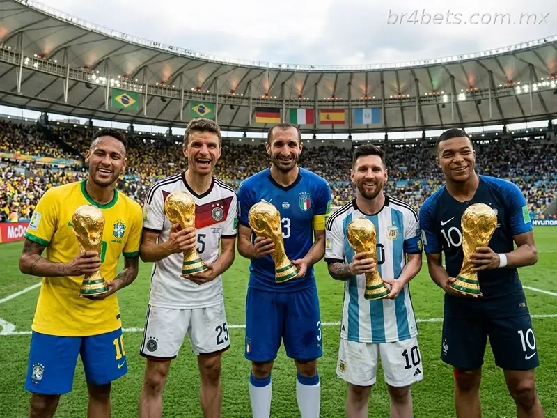 Países com mais títulos de Copa